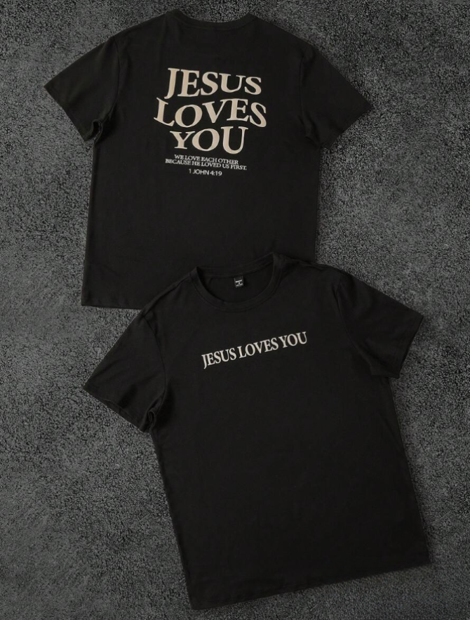 "JESUS LOVES YOU" T-Shirt