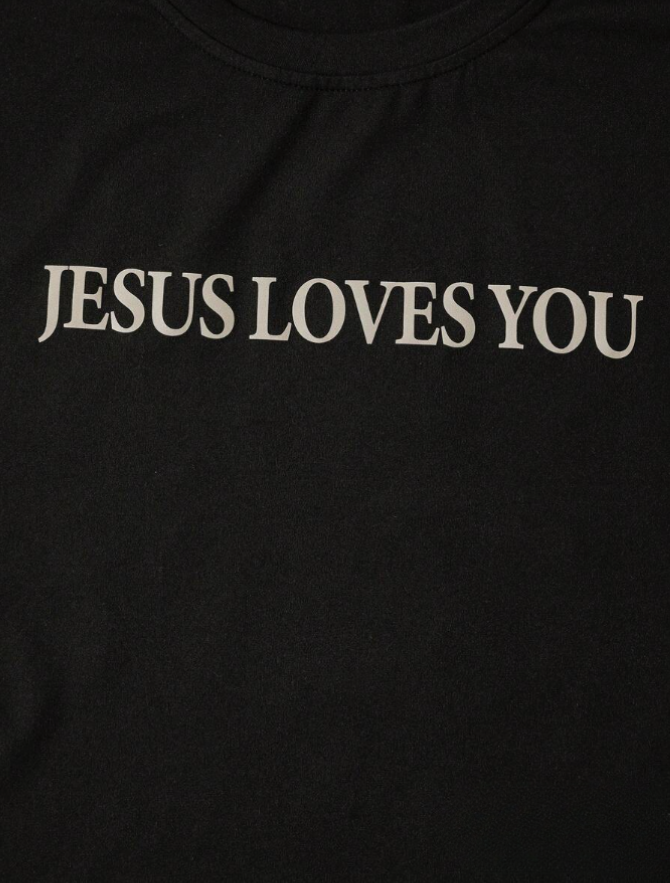 "JESUS LOVES YOU" T-Shirt