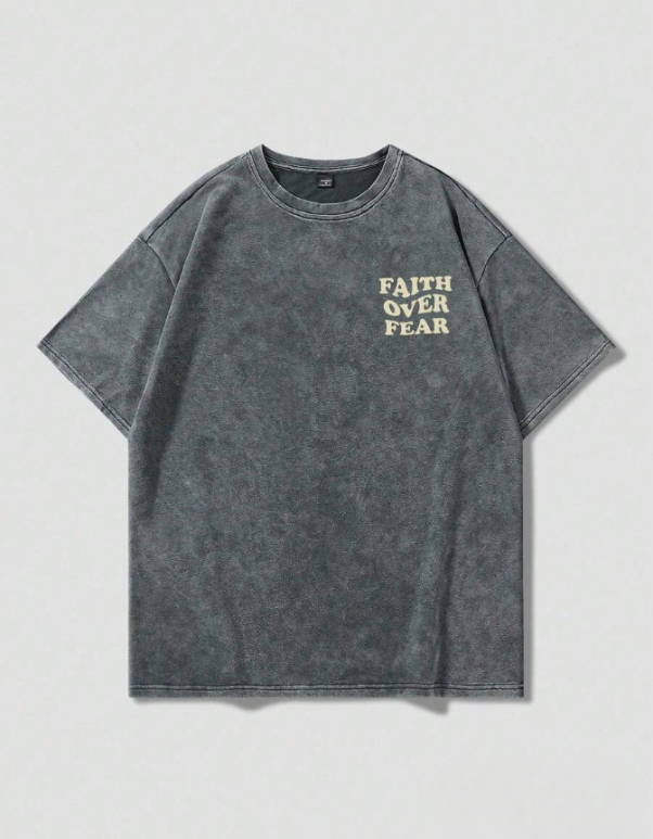 "FAITH OVER FEAR" Premium T-Shirt