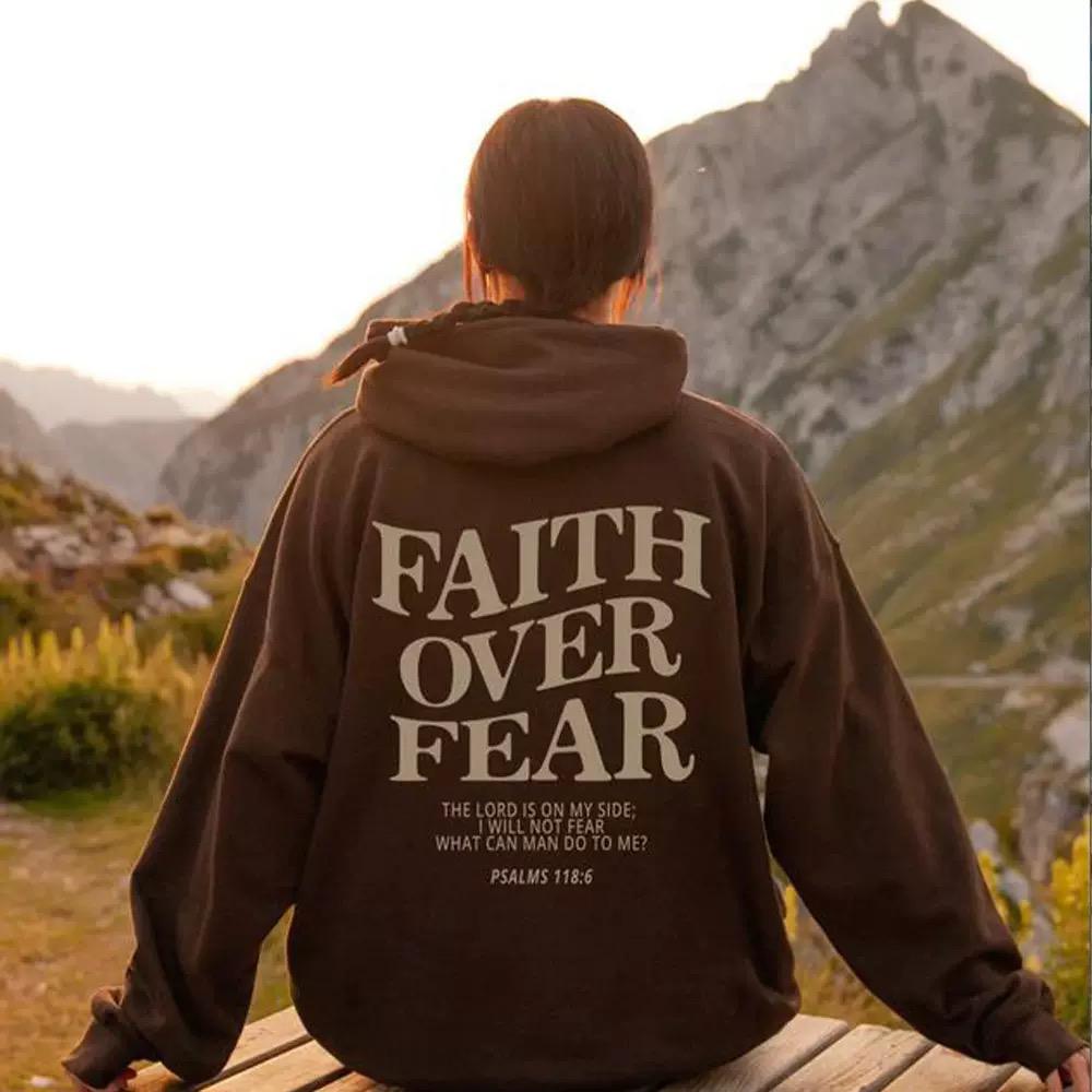 "FAITH OVER FEAR" Hoodie